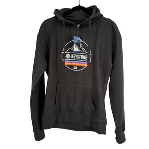Ouray Benchmark‎ Spirit Hoodie Womens S Graphite Keystone Colorado Vail Resort